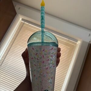 *NEW* STARBUCKS BIRTHDAY CAKE COLD CUP